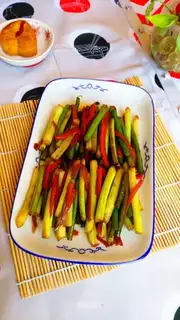 Carrot and garlic