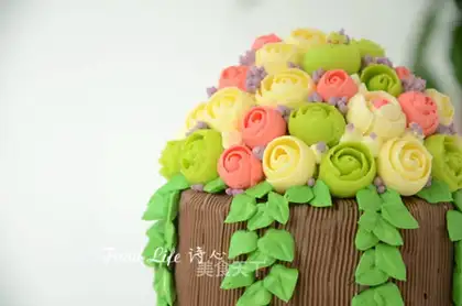 Flower cake
