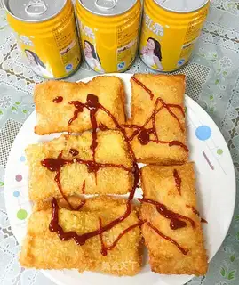 Toast apple pie