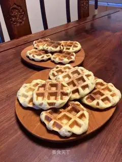 Belgian chestnut waffles