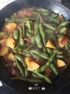 Homemade bean horns