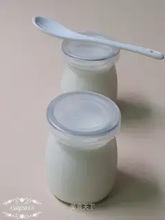 It's raw yogurt