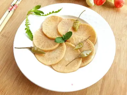 Sour and sweet radish