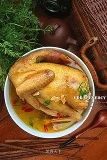 The pecan chicken soup