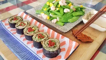 Sushi cake
