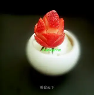 Strawberry roses