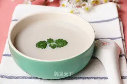 The radish fish soup