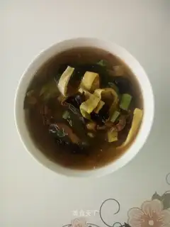 Sour soup