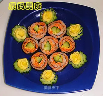 Caviar sushi
