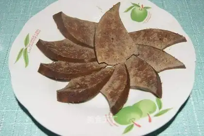 Stewed pork liver