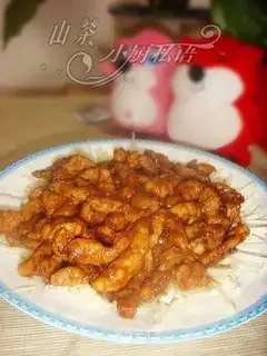 Shredded pork in Beijing sauce