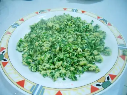 chives scrambled eggs