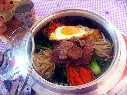 Korean bibimbap