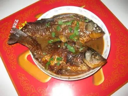 Stewed grass carp