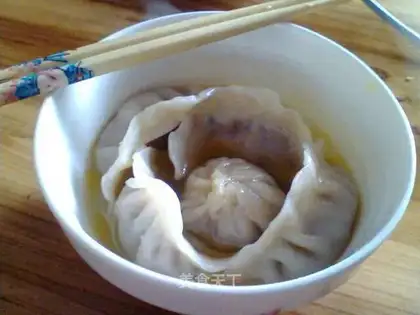 carrot meat dumplings