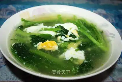 Salted egg and mustard soup