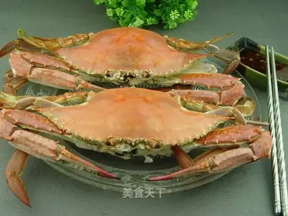steamed crab