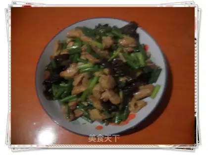 Delicious greasy pork