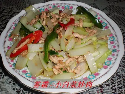 stir-fried pork with cabbage