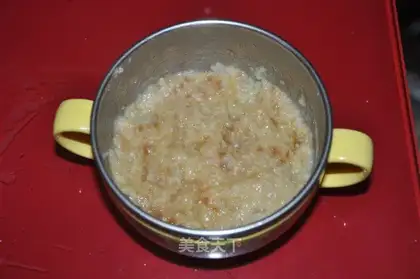 Date millet porridge