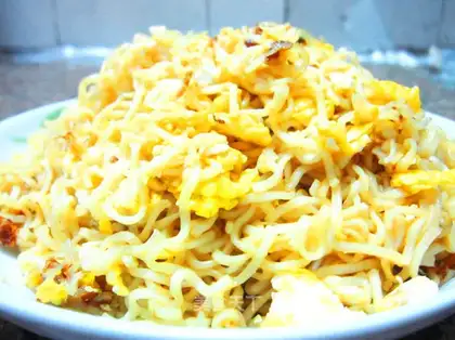 fried noodles with oyster sauce