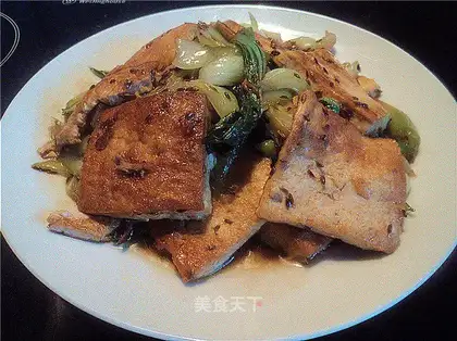 Fried cumin tofu