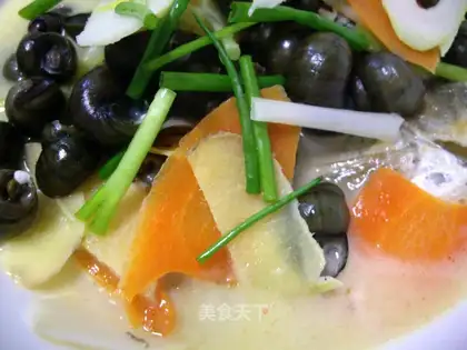 snail fish soup