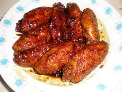 Cola chicken wings
