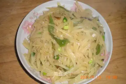 hot and sour potato silk