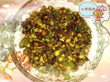 stir-fried bean mouth with pepper