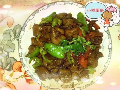 Pepper and pork sausage