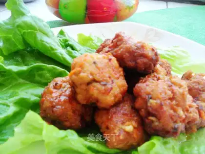 Braised tofu meatballs