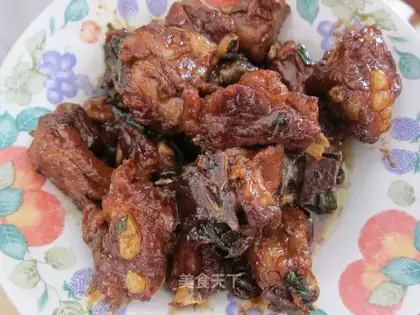braised pork ribs