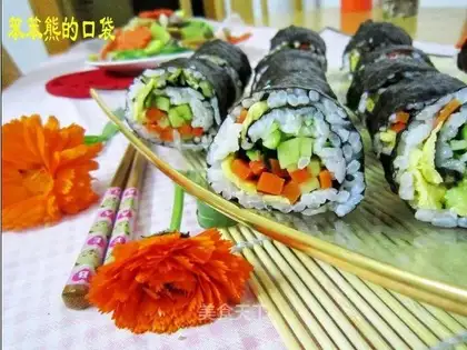five-color sushi
