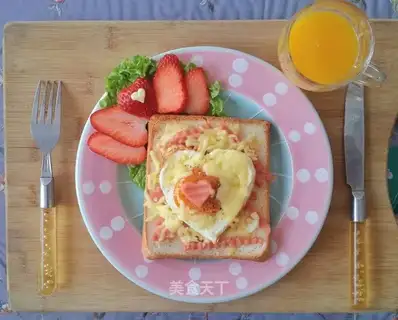 Cheese and egg toast