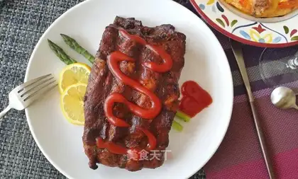 Black pepper pork chop