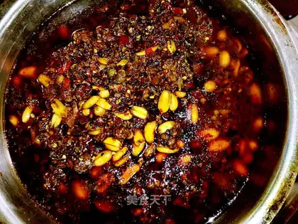 Spicy beef sauce