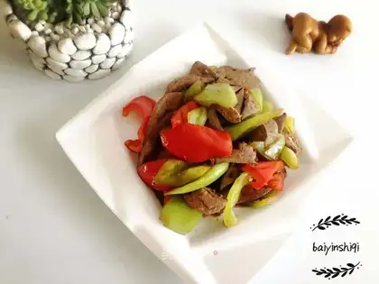 Paprika fried liver