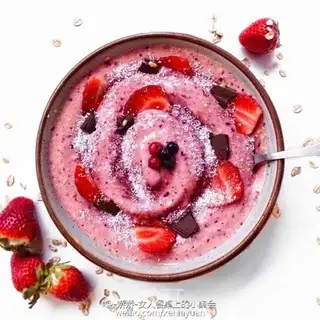 Sweet yogurt fruit and smoothie