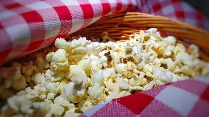 No oil, no sugar popcorn