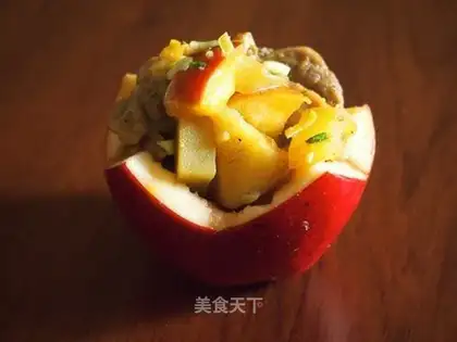 Apple curry chicken