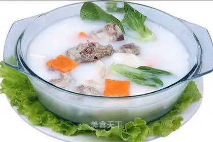Tofu soup