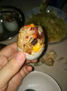 Sweet rice eggs