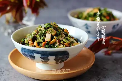 The sprouts and dry