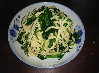 Spinach gravy