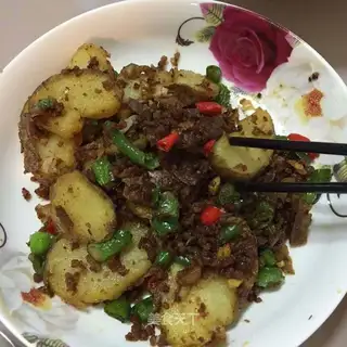 Fried potatoes