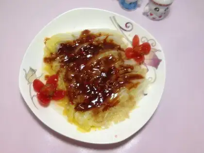 Garlic cabbage