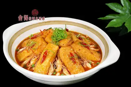 Shrimp tofu