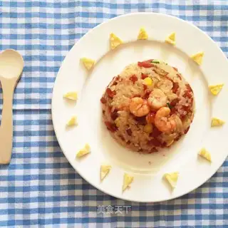 A wide sausage seafood