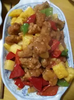 Old pineapple meat